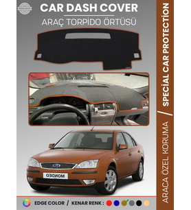 FORD MONDEO (2007-2014) Torpido Örtüsü Ön Göğüs Torpido Koruma Tam Uyum Kaymaz Kolay Montaj