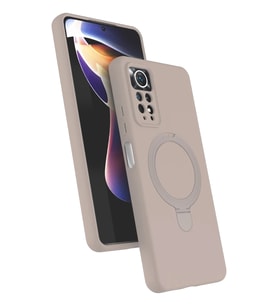 Redmi Note 12 Pro 4G Regal Magsafe Standlı Kapak - Çöl Titanyum