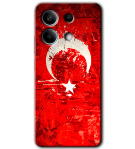Xiaomi Redmi Note 13 Pro 5G Kılıf HD Desen Baskılı Kılıf - Albayrak 2