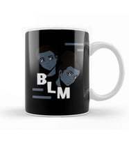 Anime Style Black Lives Matter Kupa Bardak Porselen