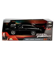 Mey İthalat® 6492 1:16 Fast & Furious Dom’s Dodge Charger R/T USB Şarjlı Uzaktan Kumandalı Araba