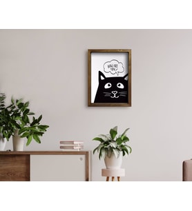 BK Home Doğal Masif Ahşap Çerçeveli Tablo 45x65cm-11