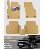 KİA SPORTAGE BENZİNLİ (2021-2025) Uyumlu EVA Paspas Tam Set–Araca Özel,Kolay Montaj,Su Geçirmez