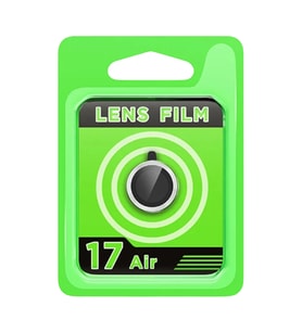 Apple iPhone 17 Air Raze Metal Kamera Lens - Gümüş