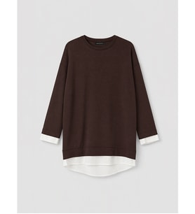 LCW EVERYDAY Kahverengi Oversize Soft Touch Kadın Sweatshirt
