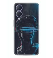 Vivo Y17s Kılıf Silikon Desen Özel Seri Alone 1668