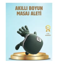 Mey İthalat® Isıtmalı Boyun ve Omuz Masaj Aleti Kablosuz Rahatlatıcı