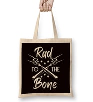 Rad Tech To The Bone Radiologist Radiographer Radiography Bez Çanta Uzun Saplı