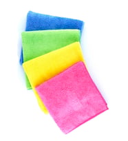 Silver Home Süper Emici 40x40cm 4lü Mikrofiber Kurulama Bezi - Renkli