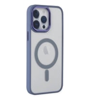 Newface Apple iPhone 14 Pro Kılıf Room Magneticsafe Silikon - Sierra Blue