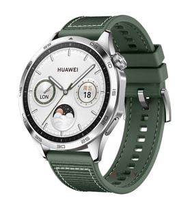 Sneezy Huawei Watch Gt4 46mm İle Uyumlu 22mm Dikiş Desenli Dokuma Silikon Kordon (Haki)