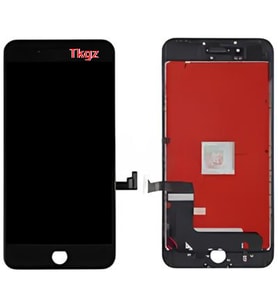 Tkgz - iPhone 7 PLUS Uyumlu Lcd Ekran Dokunmatik Servis (LW MARKA) SİYAH