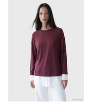 LCW EVERYDAY Mürdüm Soft Touch Oversize Kadın Sweatshirt Tunik