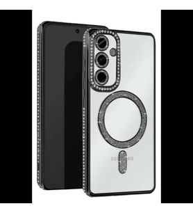 Galaxy S25 Edge Joke Simli Magneticsafe Kılıf - Siyah