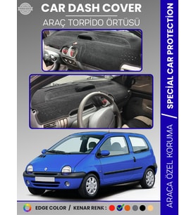 RENAULT TWINGO 1 (1998-2007) Torpido Örtüsü Ön Göğüs Koruma Torpido Koruma Birebir Uyum Kaymaz