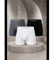 Night Erkek Casual Comfort Günlük 3 Lü Boxer