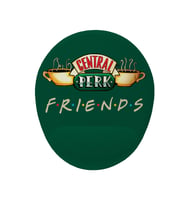 Central Park Friend Tasarım Bilek DestekliKaymaz Buruşmaz Kırılmaz Mouse Pad (Çok Renkli)