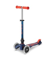 Mini Micro Scooter Deluxe Foldable Led Navy Blue MCR.MMD196 (Standart)