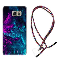 Samsung S7 Edge S20 Fe Plus Ultra S21 S22 Kılıf Boyun Asklı Rasta Silikon Explosive 1734