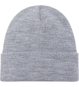 Neon Turuncu Basic Bere Unisex  Turuncu Bere Gri-Standart