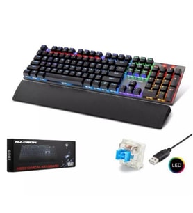 HADRON G507 KABLOLU MEKANİK RGB OYUN KLAVYE