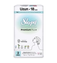 Sleepy Bio Natural Premium Plus Uzun Ped 18 Adet