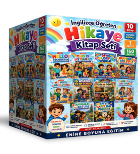 İNGİLİZCE ÖĞRETEN HİKAYE KİTAP SETİ – Birinci Seviye 10 KİTAP