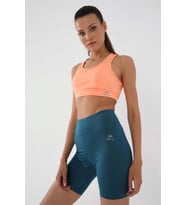 TOMMY LİFE T09BY-91009-01 BAYAN BİSİKLETÇİ TAYT ZÜMRÜT