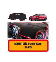 Renault Clio 2012-2020 Ön Örtüsü Göğüs Panel Torpido Koruma Koruyucu Kılıfı Halısı Yedek Parça