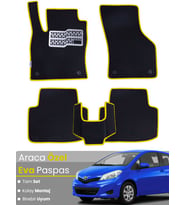 TOYOTA AURİS (2013-2015) Uyumlu EVA Paspas Tam Set–Oto Paspas,Araca Özel,Kolay Montaj