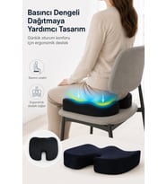 Ergonomik Oturma Minderi Ofis Sandalyesi Araç Koltuğu