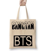 Bangtan Bts Bez Çanta Uzun Saplı
