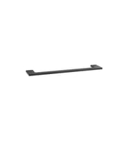 Duvara Montajlı Uzun Havluluk Mat Siyah 32 cm