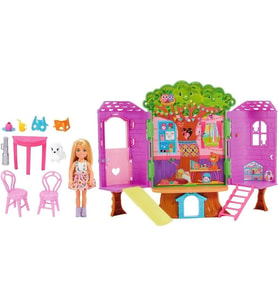 Barbie Chelsea'nin Ağaç Evi HPL70 Lisanslı Ürün