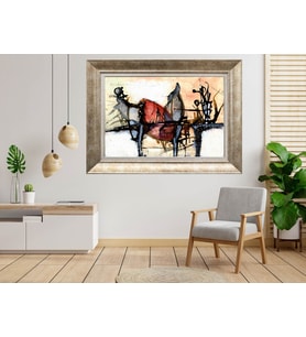 Gümüş Çerçeveli dekoratif Tablo as2124