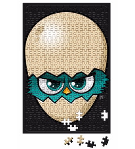 Cute Bırdıes Braın Puzzle 240 Parça Yapboz