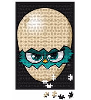 Cute Bırdıes Braın Puzzle 240 Parça Yapboz