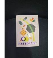 JUST FOR YOU! Hediye Kartı ''Bu hediyeyi beğeneceğinizi umuyoruz!''