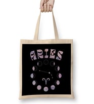 Zodiac Sign Aries Bez Çanta Uzun Saplı