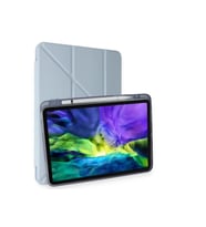 Pilelistore   iPad Pro 11 (2018) Kılıf Kalemlikli Mars Tablet Kılıfı - Mavi