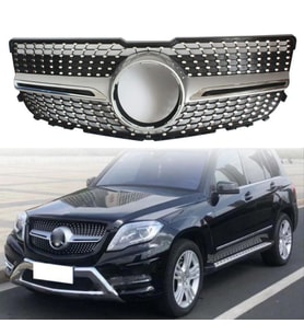 Mercedes GLK Ön Panjur Krom/Gümüş Diamond 2013-2015