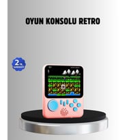 Retro Oyun Konsolu – 3.5 İnç Ekran, 666 Klasik Oyun, Tv Bağlantılı