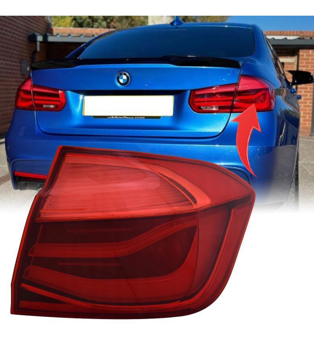 Bmw F30 Lci Sağ Dış Stop Lambası (Led) 2016-2018 63217369118