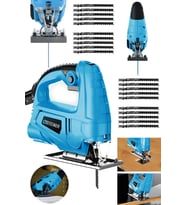 Steiner Alman 4000 W Sjs Metal Şanzıman 6 Kademe Devirli Bakır Sargılı Dekupaj Testere Makinesi + 20 Uç