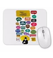 How İ Meet You Mother Quiet Mouse Pad