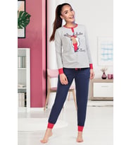 DoReMi Bayan Pijama Takımı (Grimelanj)