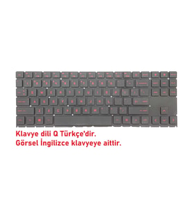 Hp Omen 68P72EA Klavye Işıklı V1 (Non-Numeric) Single Backlit (Kırmızı Tuş)