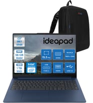 Lenovo Ideapad Slim 3 15IRH10 Intel Core I7 13620H 56GB 1tb SSD Freedos 15.3" Wuxga (1920X1200) IPS 300NITS Taşınabilir Bilgisayar 83K10060TRF14 + Zetta Çanta