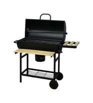 LUXELL KB-737D Kömürlü Taşınabilir Barbekü (Siyah)