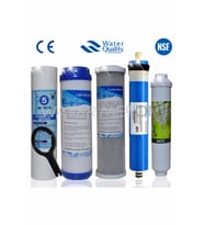 Açık Kasa Su Arıtma Cihazı 5 Aşama Çift Karbonlu Vontron Membranlı Filtre Seti